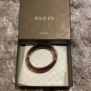 Gucci Burgundy/Purple Bracelet